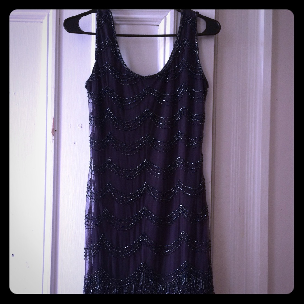 1920’s-style Pisarro Nights Embellished Dress
